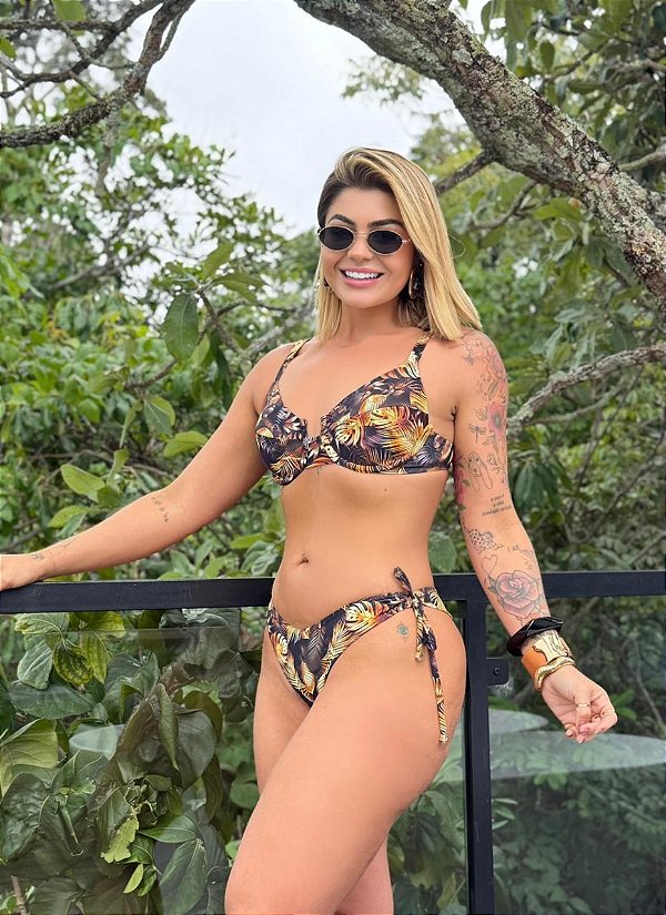 Biquíni Folia estampa 3