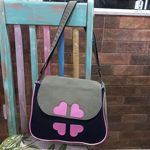 Bolsa Trevo de Corações