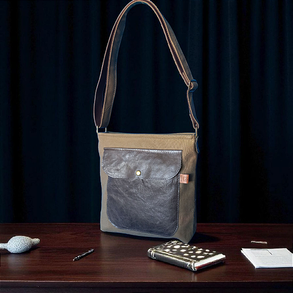 SHOLDER BAG BRUN SAUVAGE