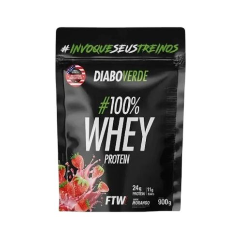 WHEY 100% DIABO VERDE 900G
