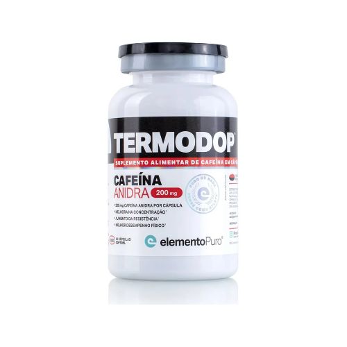 TERMODOP - 200MG CAFÉINA - C/ 60 CPS