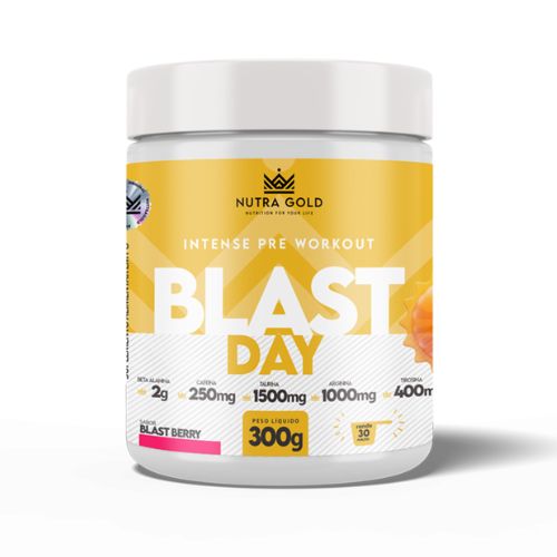 PRÉ TREINO BLAST DAY NUTRA GOLD 300G