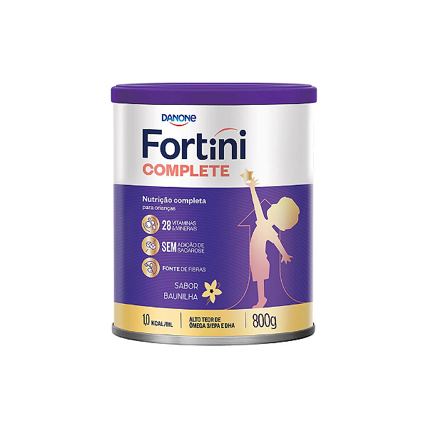 Fortini Complete Baunilha 800g