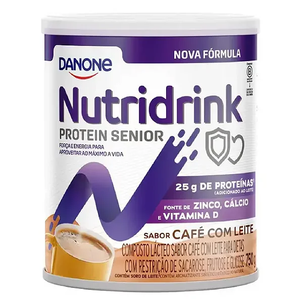Suplemento Nutricional Nutridrink Protein Senior 750g