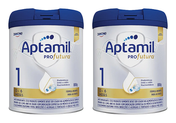 KIT 2 UNIDADES - Fórmula Infantil Aptamil Profutura 1 800g