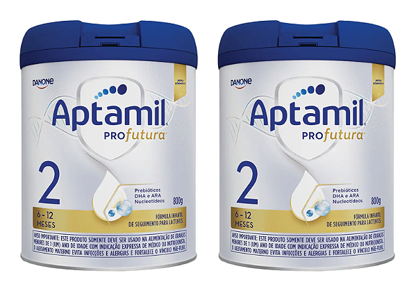 KIT 2 UNIDADES - Fórmula Infantil Aptamil Profutura 2 800g