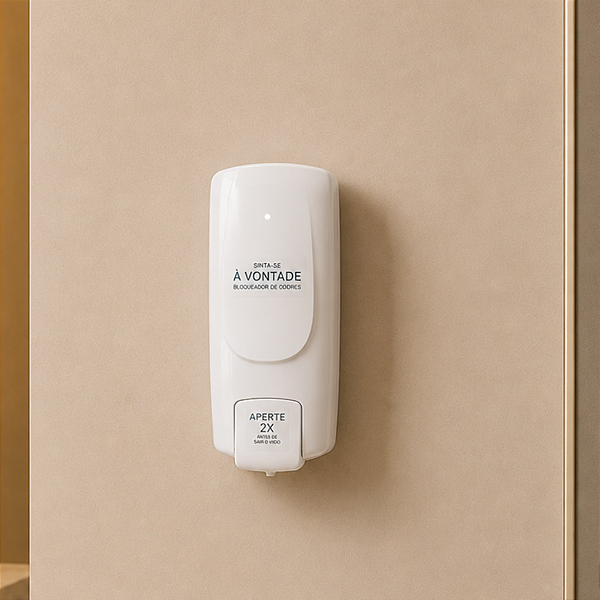 DISPENSER PARA BLOQUEADOR DE ODOR SANITÁRIO PROFISSIONAL