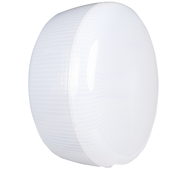 DISPENSER PAPELEIRA PARA PEPEL HIGIÊNICO ROLÃO REDONDO BRANCO/TRANSPARENTE