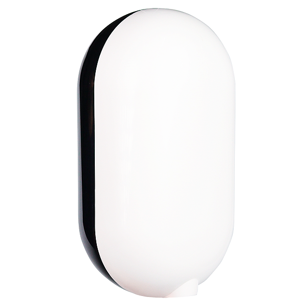 DISPENSER SABONETEIRA PARA BAG SABÃO LIQUIDO OU ESPUMA PRETO E BRANCO