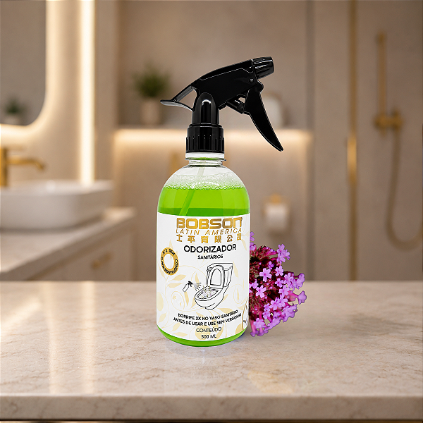 BLOQUEADOR DE ODOR SANITÁRIO SPRAY PROFISSIONAL VERBENA 500ML