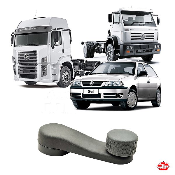 MANIVELA GOL GIII/GIV/FOX/CAM VOLKS/CONSTELLATION/ATEGO CINZA