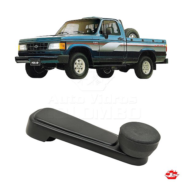 MANIVELA D20 90../MONZA 82..93/CHEVETTE 83..94/OPALA 83..94 METAL PRETA