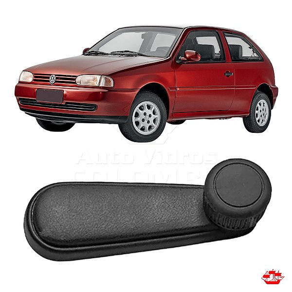 MANIVELA GOL/PARA/SAV GII PLASTICO PRETA