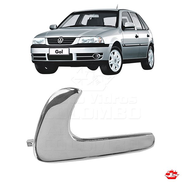 MAÇANETA INT GOL GII/GIII PTA DIANT/TRAS LE CROMADA ORI