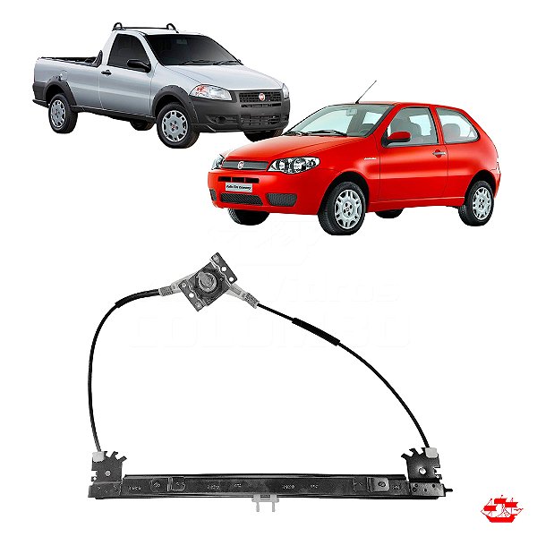 MAQ VIDRO MEC PALIO/STRADA 2 PTS LE ZINNI