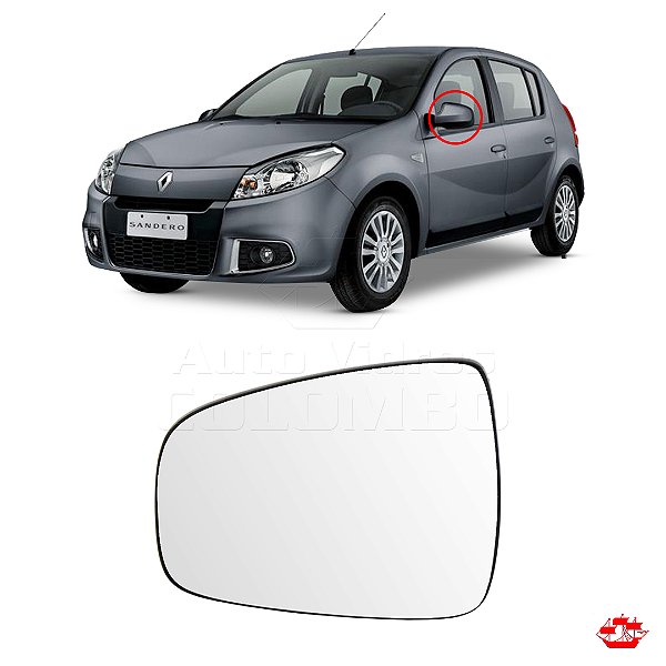 LENTE C/BASE SANDERO 09..25/LOGAN 09..25/DUSTER 12..15 LE VERSA 17..20/STEPWAY 20..21