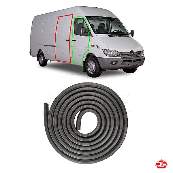BORRACHA PTA SPRINTER DIANT/LAT CORREDICA (5.57MTS)