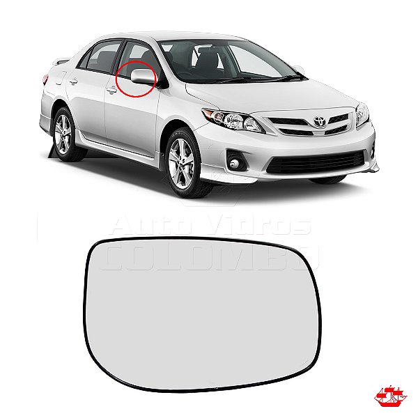 LENTE C/BASE COROLLA 08..14 LD