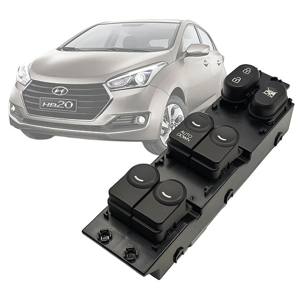 ACIONADOR HB20 12..19 QUADRUPLO 1 VIDRO INTELIGENTE