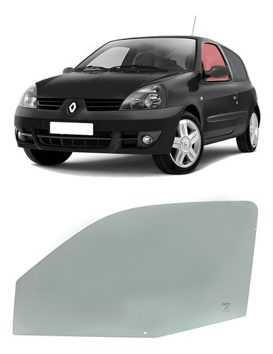 CLIO 03..16 2 PTA VIDRO PTA LE VERDE SK