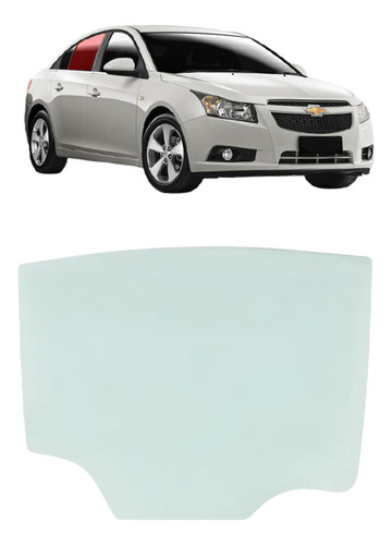CRUZE SEDAN 12..16 VIDRO PTA TRAS LD VERDE PK