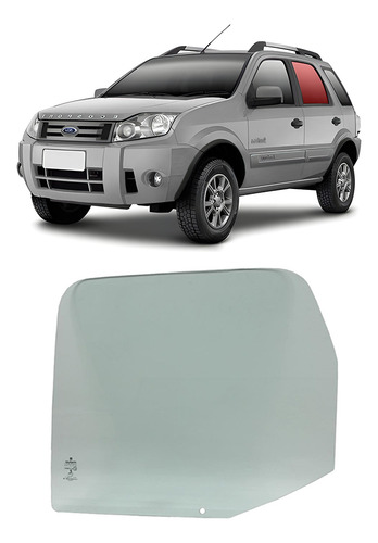 ECOSPORT ..12 VIDRO PTA TRAS LE VERDE PK