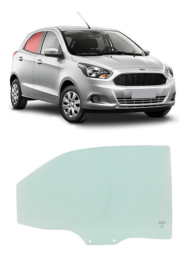 KA NOVO 14..21 HATCH/SEDAN VIDRO TRAS LD VERDE SK