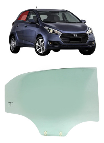 HB20 13 A 19 HATCH VIDRO PTA TRAS LD SK