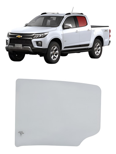 S10 NOVA 12..25 VIDRO PTA TRAS LE VERDE SK