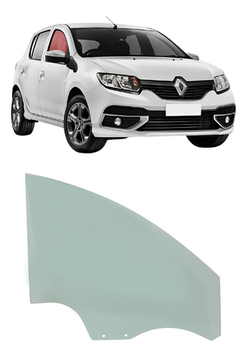 SANDERO 14../LOGAN VIDRO DIANT LD VERDE