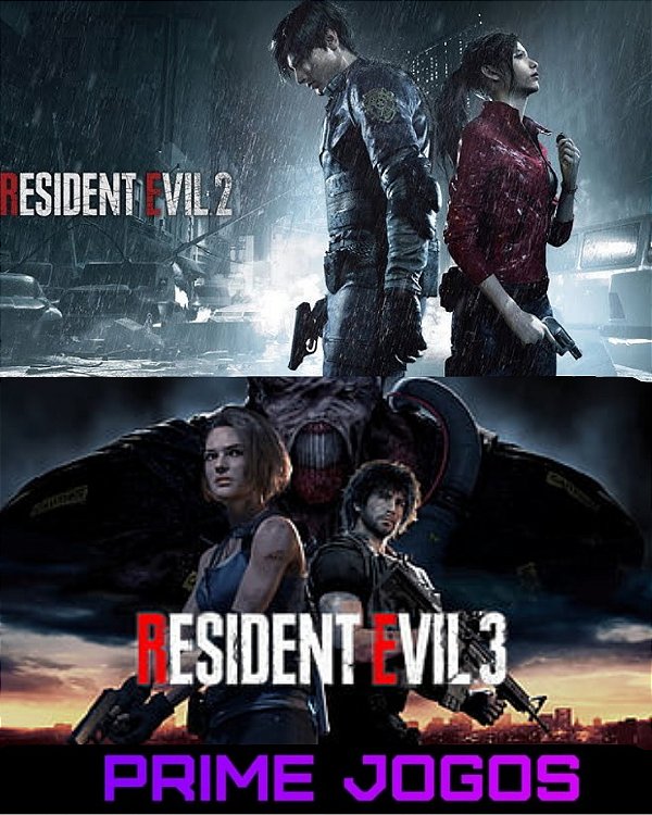 Resident  Evil  2 e 3 Remake - Steam