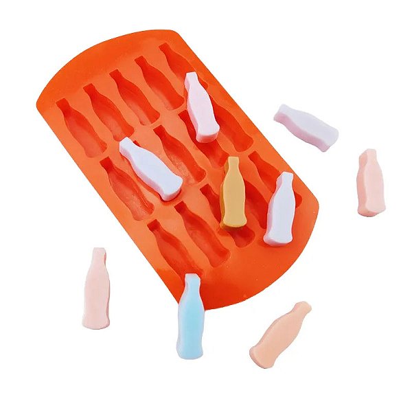 Molde de Silicone Atacado Garrafa Coca-cola Refrigerante Doce Resina