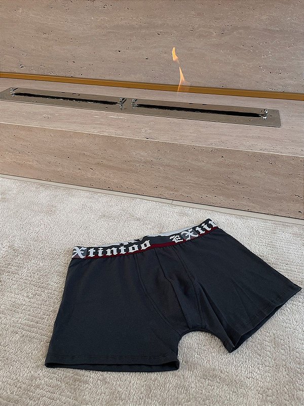 Cueca Boxer em Cotton 0913 cinza