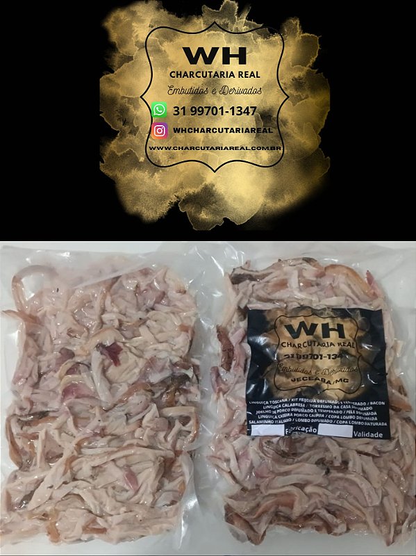 FRANGO DEFUMADO DESFIADO ARTESANAL  KG