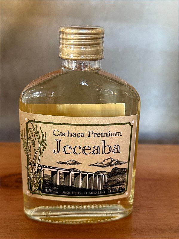 CACHAÇA JECEABA PREMIUM 160ML