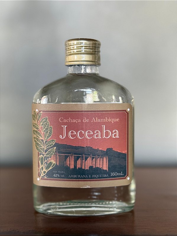 CACHAÇA JECEABA AMBURANA E JEQUITIBÁ 160ML