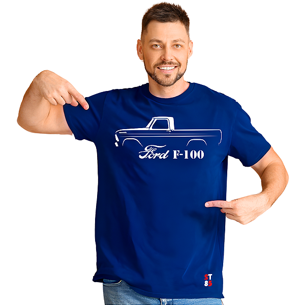 CAMISETA FORD F100 CURVAS