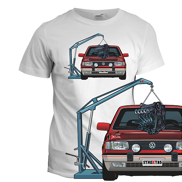 CAMISETA GOL GTi QUADRADO VERMELHO