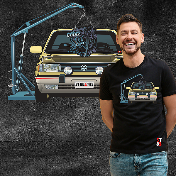 CAMISETA GOL GTi QUADRADO AMARELO