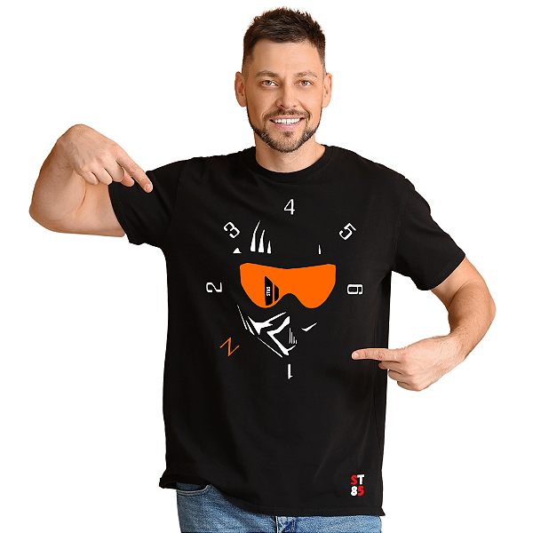 CAMISETA DE MOTOCROSS OFF ROAD - LARANJA
