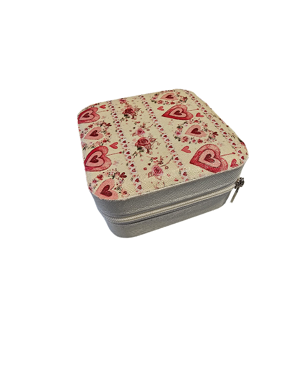 Mini porta joia viagem - Coração