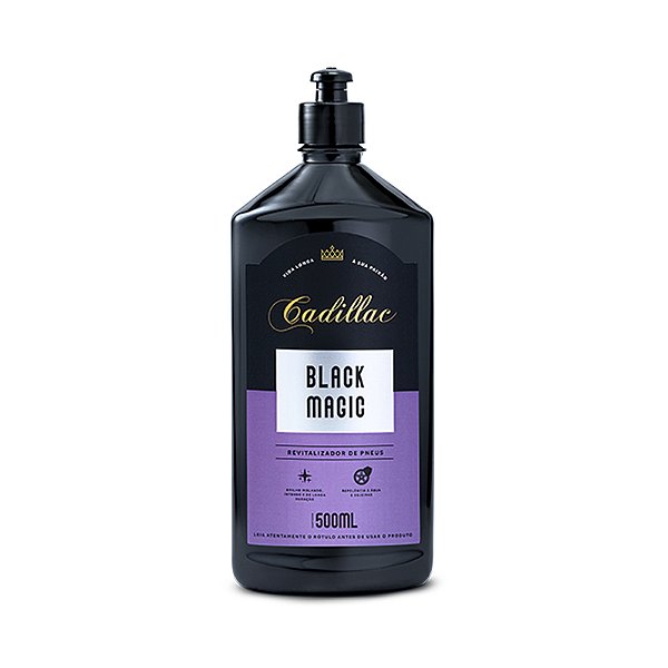 Revitalizador de Pneus Black Magic 500ml - Cadillac