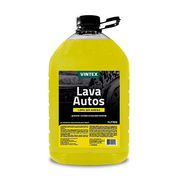 Shampoo Lava Autos 5L - Vintex