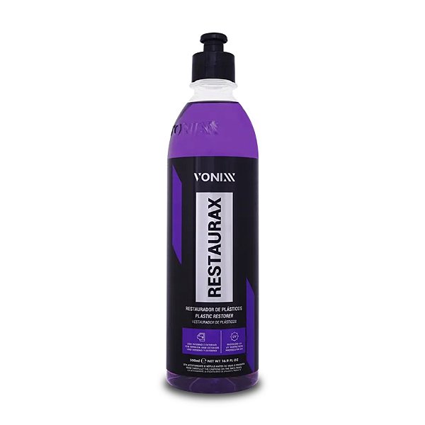 Revitalizador de Plásticos Restaurax 500ml - Vonixx