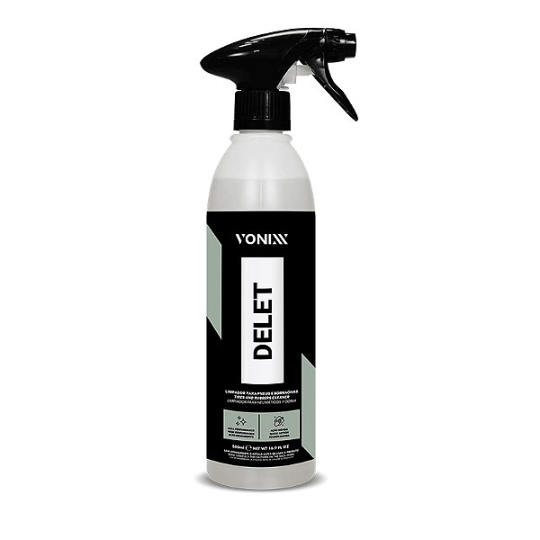 Delet Limpador de Pneus e Borrachas 500ml - Vonixx
