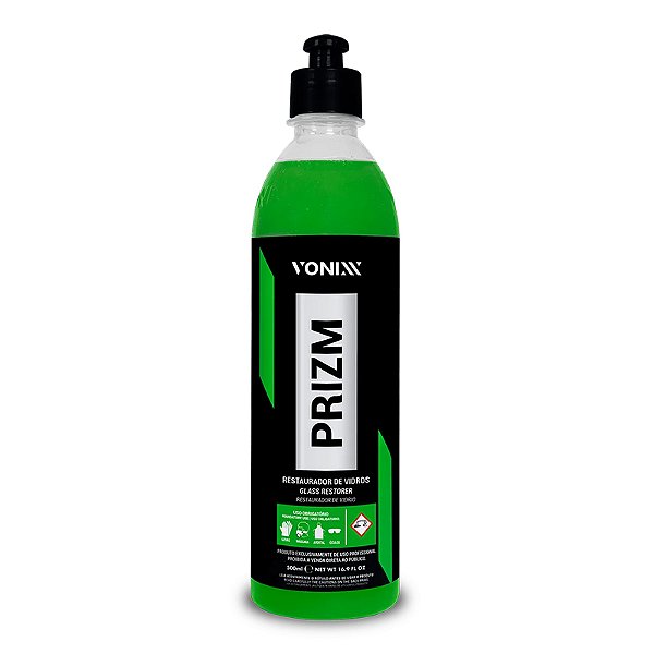 Prizm Restaurador de Vidros - Removedor de Chuva Ácida 500ml - Vonixx