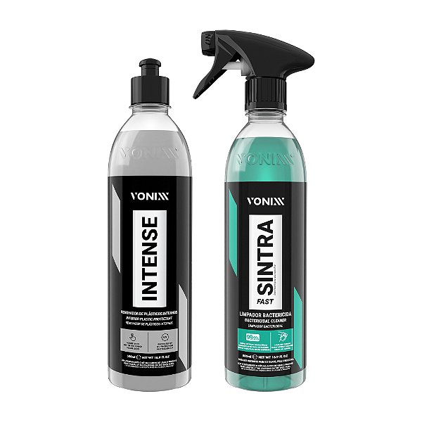 Kit Plástico Vonixx - Sintra Fast 500ml + Intense 500ml