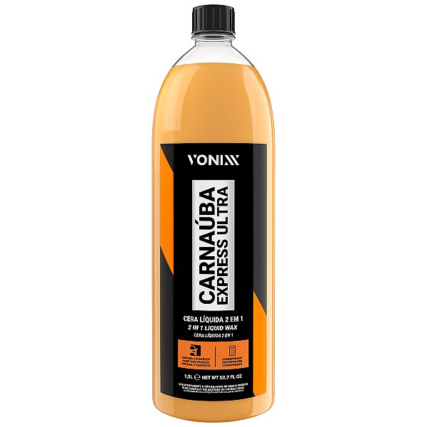 Cera Carnaúba Express Ultra 1,5L - Vonixx