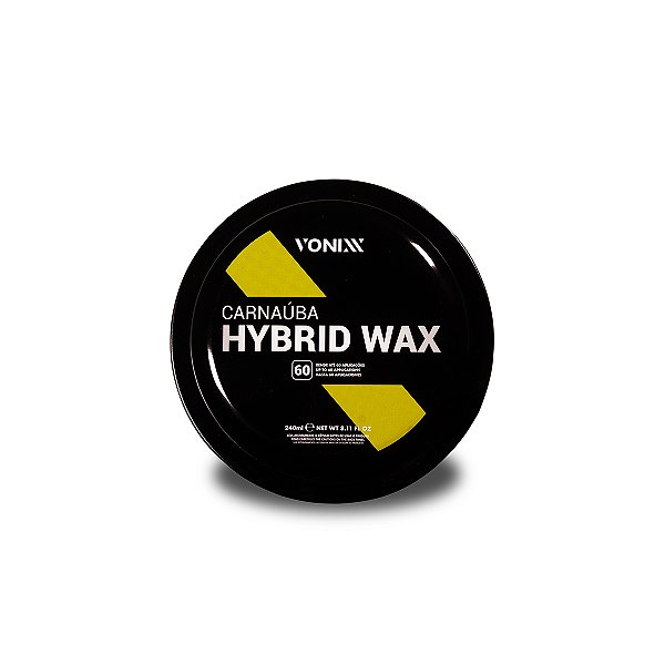 Cera de Carnaúba Hybrid Wax 240ml - Vonixx
