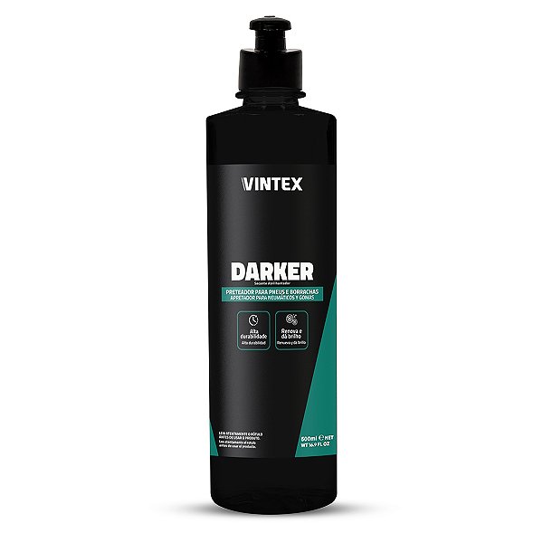 Darker Preteador para Pneus e Borrachas 500ml - Vintex